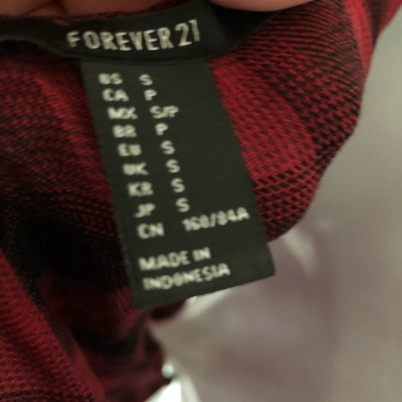 Forever 21 plaid tank top - Picture 4 of 5